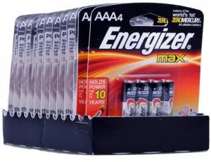 Energizer E92BP-4 Max Alkaline Aaa Batteries, 4 Pack - For Multipurpos