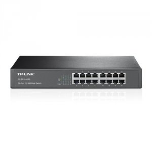 Tplink TL-SF1016DS 16-port 10100mbps Desktoprack Switch