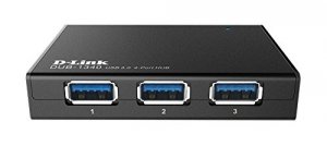 D-link DUB-1340 Network Dub-1340 Superspeed 4port Usb3.0 Hub Switch Re