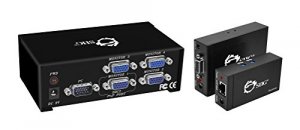 Siig KT-V4H011-S1 Accessory Kt-v4h011-s1 Vga 4-display Hybrid Extender