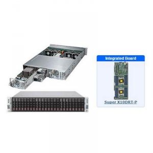 Supermicro SYS-2028TP-DTR System Sys-2028tp-dtr 2u E5-2600v3v4 Ddr4 Lg