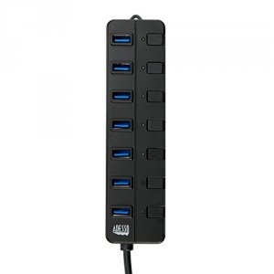 Adesso AUH-3070P Accessory Auh-3070p 7 Port Usb 3.0 Hub Ac Power Adapt