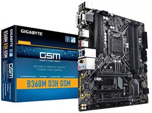 Gigabyte B360M D3H GSM Motherboard B360m D3h Gsm Core I7i5i3 Intel B36