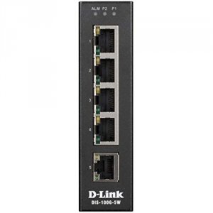 D-link DIS-100G-5W Network Dis-100g-5w 5-port Gigabit Unmngd Industria