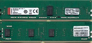 Kingston KSM24RS8/8MEI Memory  8gb 2400mhz Ddr4 Ecc Reg Cl17 Dimm 1rx8