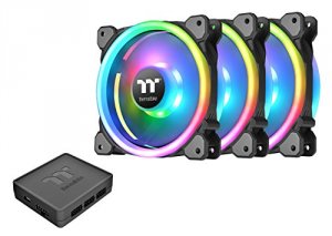 Thermaltake CL-F072-PL12SW-A Fan Cl-f072-pl12sw-a Riingtrio 12led Rgb 