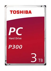 Toshiba HDWD130UZSVA Hard Drive  3tb Sata P300 6gbs 7200rpm 64mb 3.5 I