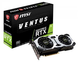 Msi G208TV11C Video Card  Geforce Rtx2080ti Ventus 11g Oc 11gb Gddr6 P