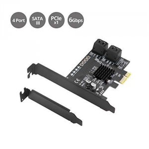 Siig SC-SAEC11-S1 Cc Sc-saec11-s1 Dual Profile 4-channel Sata 6g Pcie 