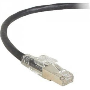 Black C6APC80S-BK-03 Gigatrue 3 Cat6. Shielded Patch Cord Whi