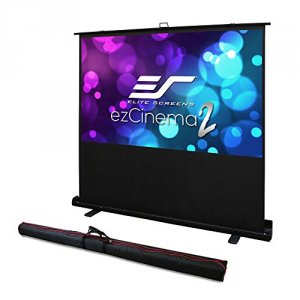 Elitescreens F105XWV2 1054:3 Floor Pull Up Scrn Blk