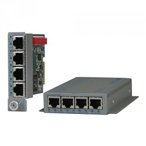 Omnitron 8482-4-D 101001000 Base-t 4port Switch