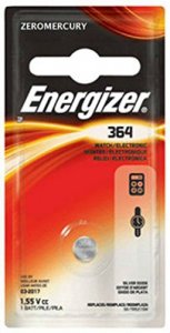 Energizer 364BPZ 364 Battery 1-pk