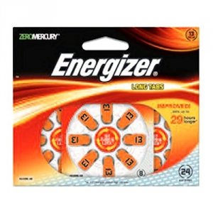 Energizer AZ13DP-24 Hearing Aid Ez Turn  Lock