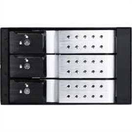 Istar BPN-DE230SS-SIL 2x5.25 To 3x3.5 Sas Cage Sil