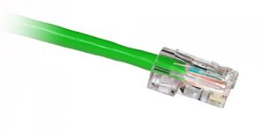 Cp GC5E-4P-GR-01-O 1ft Cat5e 350mhz Green No Boot