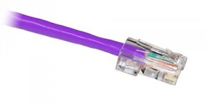 Cp GC6-PU-07-O 7ft Cat6 550mhz Purple No Boot