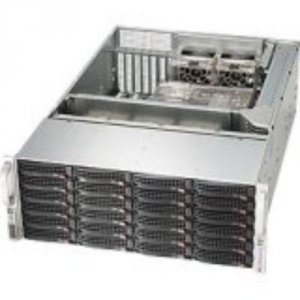 Supermicro CSE-846BA-R1K28B High Density 4u Storage Chassis, 1280w Red