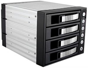 Istar BPU-340SATA-SIL Usa 3x5.25 To 4x3.5sata Cage-sil