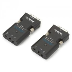 Black AVX-DVI-FO-MINI Mini Extender Kit Fordvi D And Audio Ove