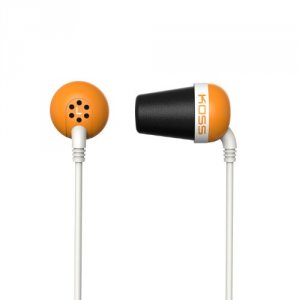 Koss PLUG O Plug Earbuds Orange