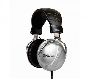 Koss TD85 Full Size Headphones, Silver