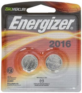 Energizer 2016BP-2 2016 Lithium Coin Battery, 2 Pack - For Multipurpos