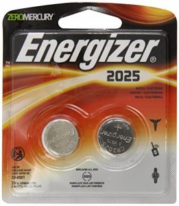 Energizer 2025BP-2 2025 Lithium Coin Battery, 2 Pack - For Multipurpos