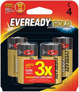 Energizer E93BP-4 C Battery