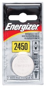 Energizer ECR2450BP 2450 Lithium Coin Battery, 1 Pack - For Multipurpo