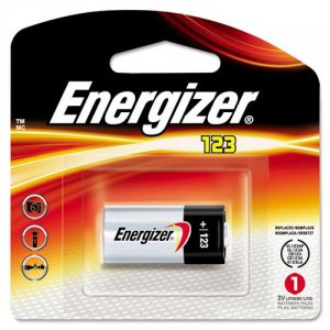 Energizer EL123APBP 123 Batteries, 1 Pack - For Camera - 3 V Dc - 1300