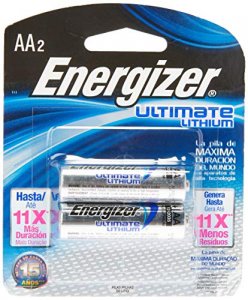 Energizer L91BP-2 Ultimate Lithium Aa Batteries, 2 Pack - For Multipur