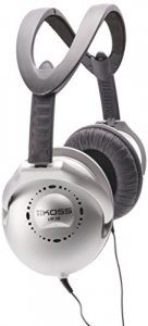 Koss CW60836 Full Size Lightweight Headphones, Blackgray