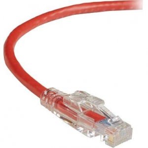 Black C6PC70-RD-07 7ft Cat6 Red Utp Lockable Patch Cable 550mhz