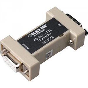 Black IC1157A Rs232 To Ttl Converter Db9f-db9