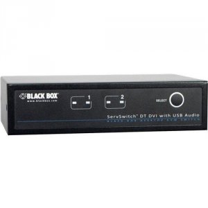 Black KV9632A 2 Port Dvid Usb W Bidirecti