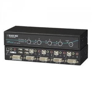 Black KV9604A 4port Usbdviaudio Dt Series