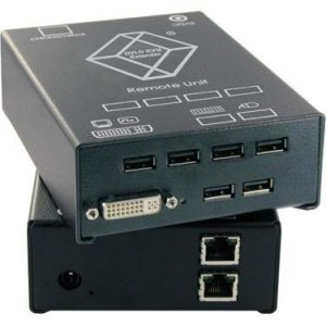 Black ACS4004A-R2 Single Video Kvm Extnder