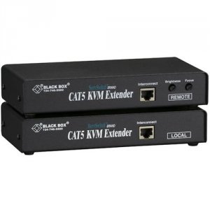 Black ACU1001A Cat5 Kvm Extender Single Access