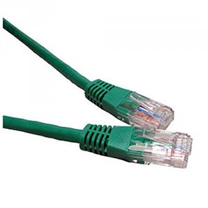 Enet C5E-GN-NB-25-ENC Cat5e Green 25ft No Boot Patch Cable