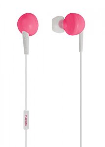 Koss KEB6IP Pink Earbud With Microphone