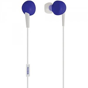 Koss KEB6IB Blue Earbud With Microphone