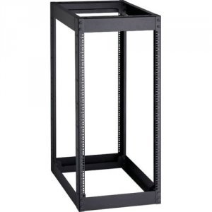 Black RM7001A-R3 4-post Open Rack - 22u 45.5inh X 20.6inw