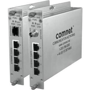 Comnet CLFE4+1SMSPOEC 3port 10100 Enet S M Switch