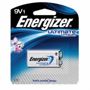 Energizer L522BP Ultimate Lithium 9v Batteries, 1 Pack - For Multipurp