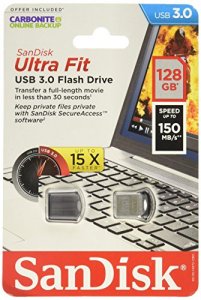 Sandisk SDCZ43-128G-A46 128gb Ultra Fit Flash Drive