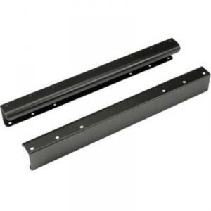 Black EC24LR Elite  Cabinet 24inw Ladder Rack Bracket