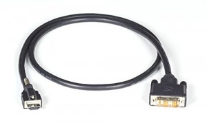 Black VCL-HDMIL-002M Locking Hdmi To Locking Hdmi Cable, 2-m (6.5-ft.)