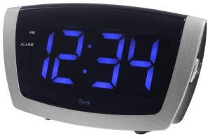 Lacrosse 75904 1.8 Blue Led Alarm Clock