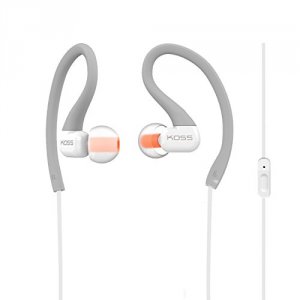 Koss KSC32IGRY Ksc32i Gry Sport Clip Headphones, Grey